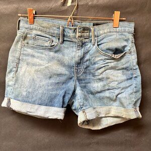 VINCE  Denim Shorts Size 25 EUC Blue Mason Ho Shorts, Rolled Cut offs